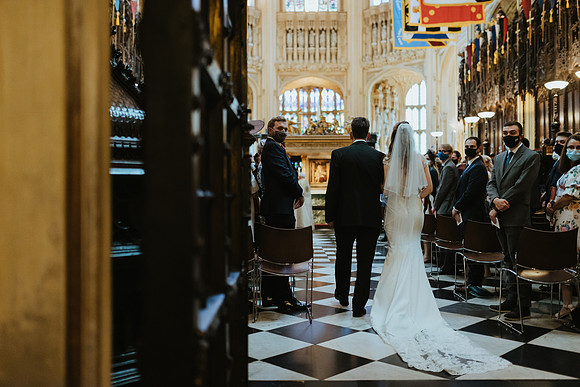 A stylish autumn wedding at the Lady Chapel, Westminster Abbey, London