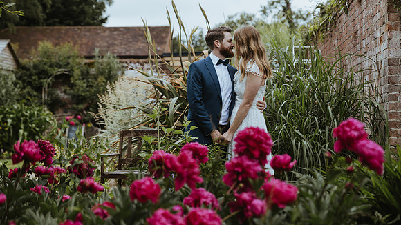 A beautiful intimate summer wedding at THe Secret Garden in Ashford, Kent