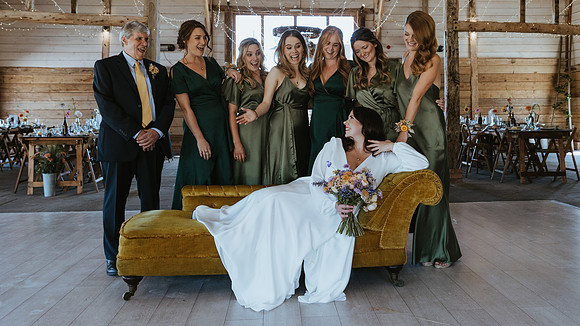 A beautiful festival style wedding at The Cherry Barn near Rye in East Sussex