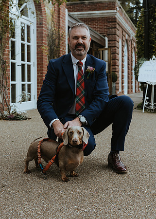 A relaxed Autumn wedding at the Orangery, Maidstone