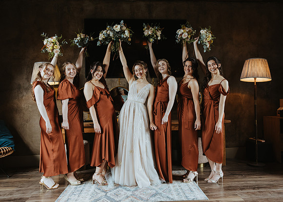 A relaxed and stylish Autumn themed wedding at Runa Farm near Castle Barnard, Co Durham