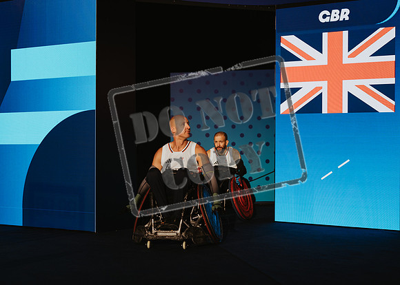 Wheelchair rugby at the Champs de Mar Stadium at the Paris Paralympics 2024 between Paralympics Gb and Paralympics Australia and Paralympics USA and Paralympics Canada