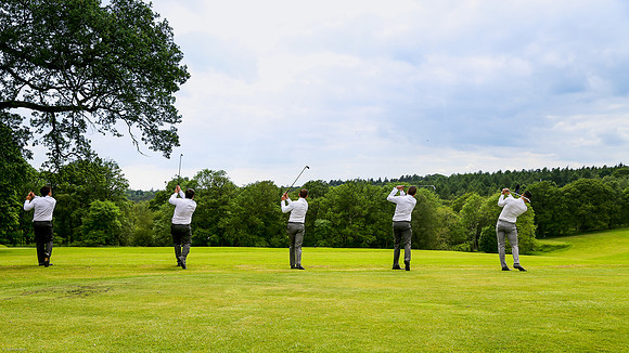 Teeing off from the HA HA