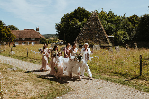 A summer wedding at Brightling Park, East Sussex